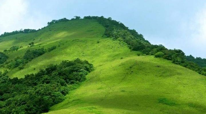 Hill viewpoint at Paithalmala in the Kannur region